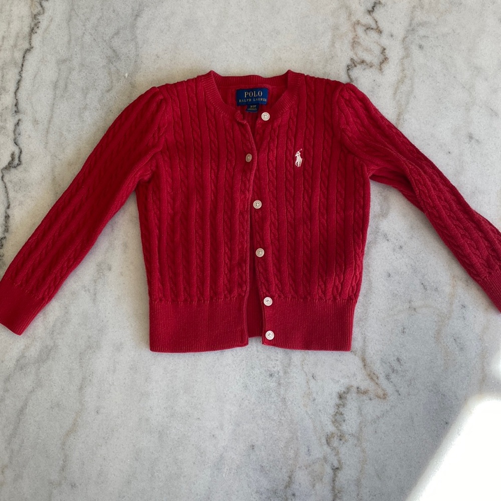 Polo Ralph Lauren | cable knit cardigan ❤️